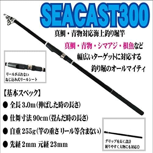 Amazon | 海上釣堀入門 完全釣りセット 糸巻済み（海上釣堀竿